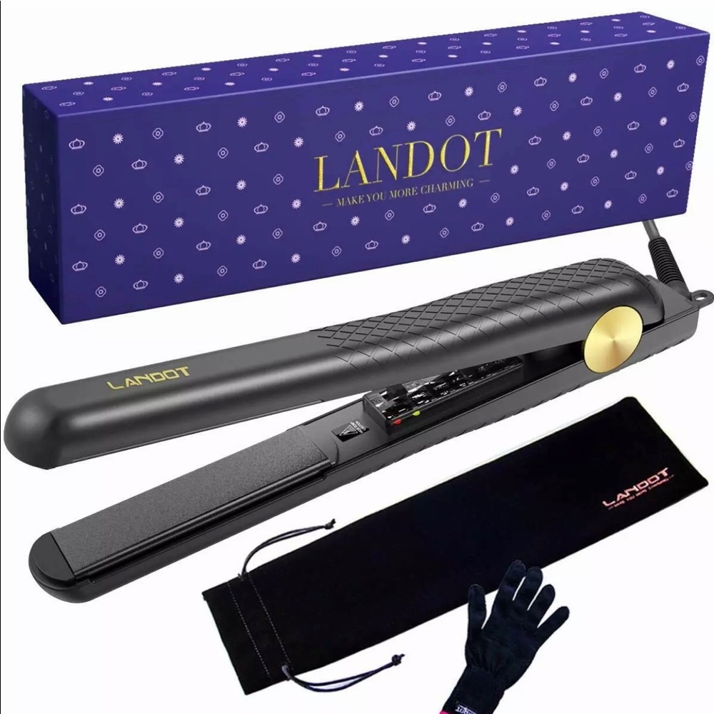 Professional Hair Straightener with 1 inch